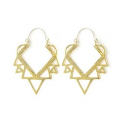 Karen London Pyramid Earrings
