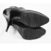 Michael Michael Kors Platform Ankle Boots Black Leather Size 9